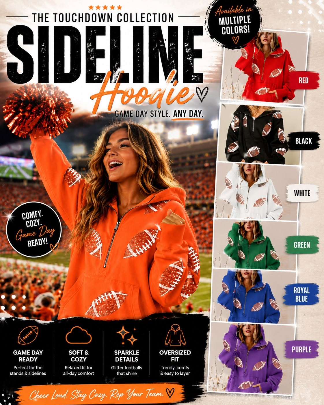Football Hoodie