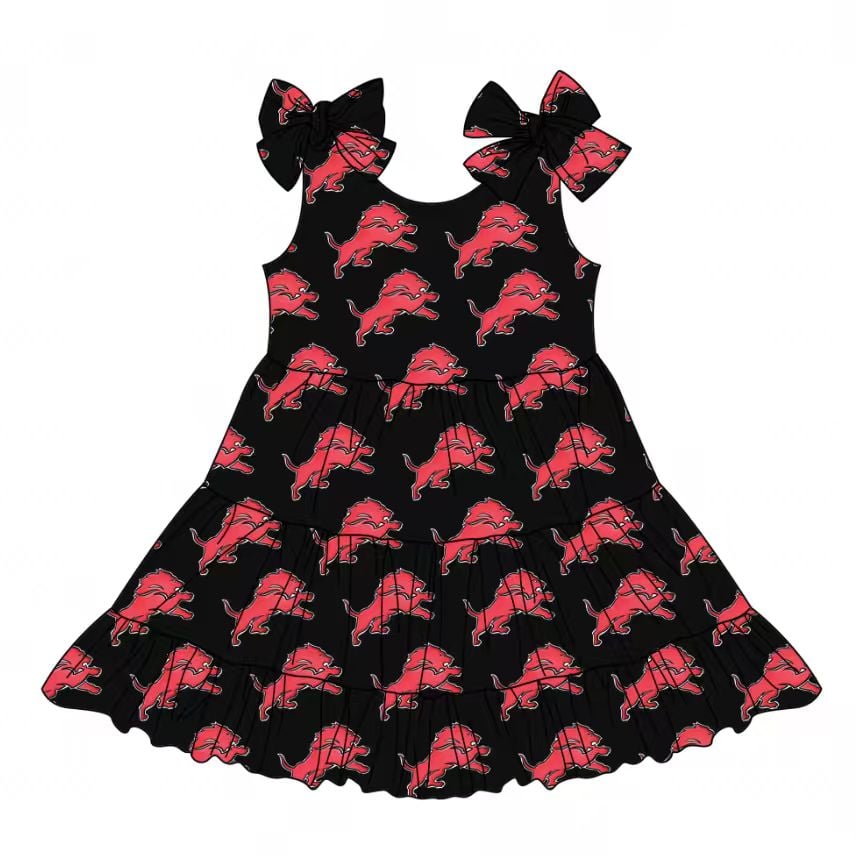 Shoulder Tie Dress