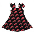 Shoulder Tie Dress